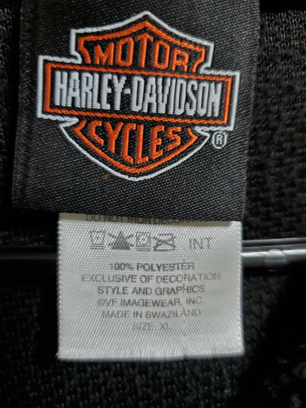 Harley-Davidson Black Sherpa Hoodie - Picture 3 of 4